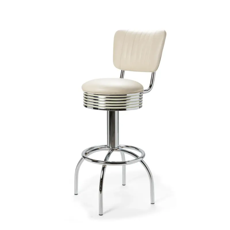Comet Barkrakk med rygg CB 77 cm Chrome