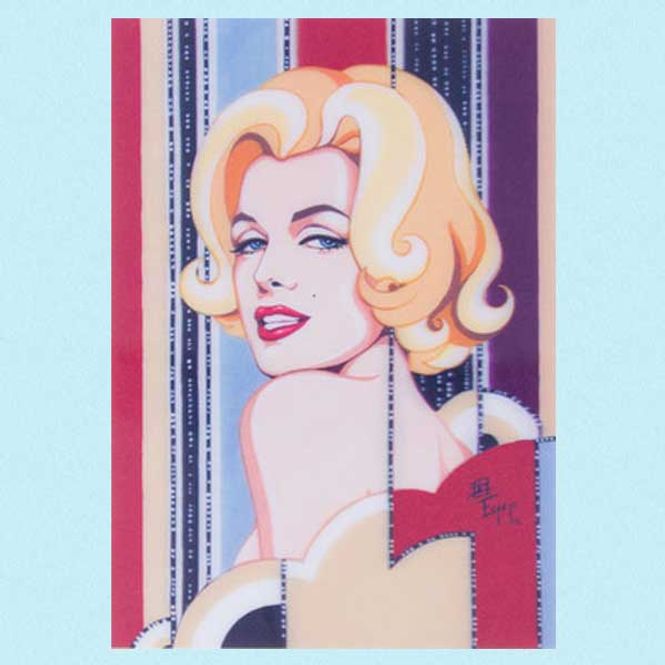 Hovedbilde Kort 3D Marilyn 