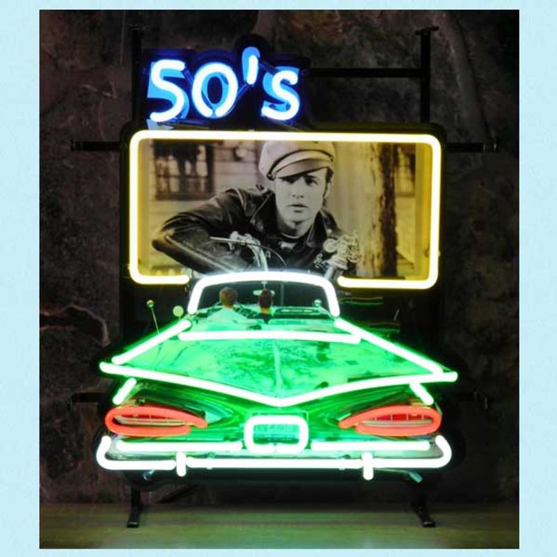 50´s Drive In neonskilt
