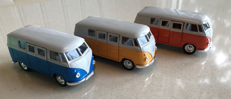 Volkswagen Classic Bus blå