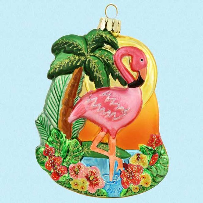Hovedbilde Tropisk flamingo i glass