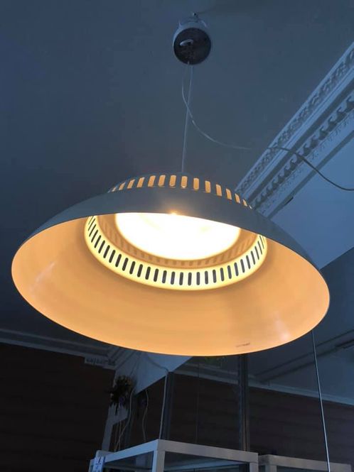 Hovedbilde UFO taklampe hvit 50 cm