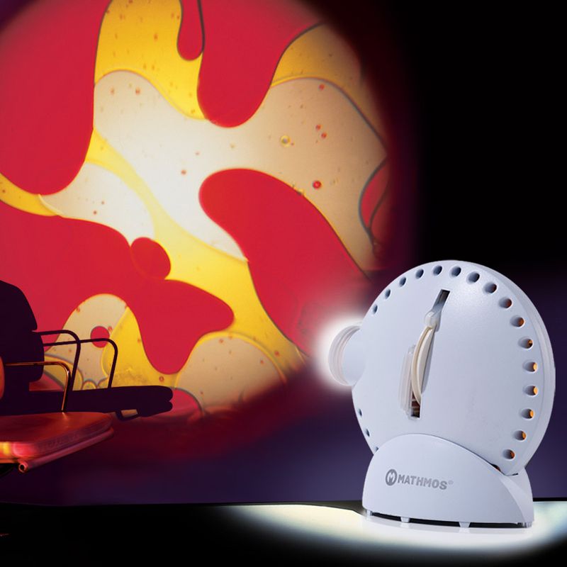 Lavalampe Projector: Hvit