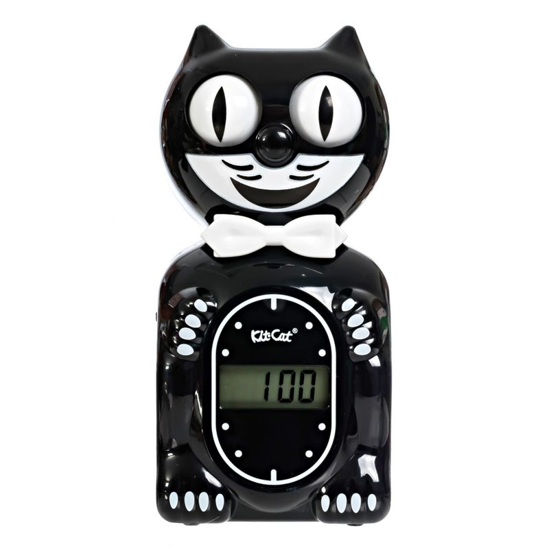 Kit-Cat Solar Digital Alarmklokke