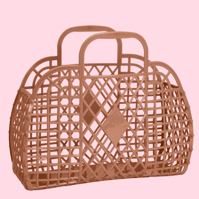 Sunjellies Retro Basket mocha
