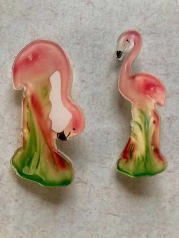 Flamingo pins!
