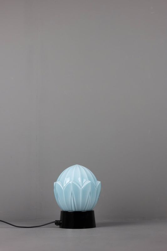 Thabur bordlampe Tulp blå