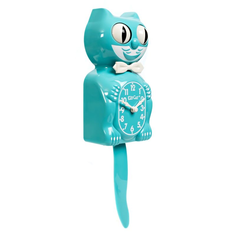 Kit-Cat klokke Limited Edition Vibrant Blue Turquoise