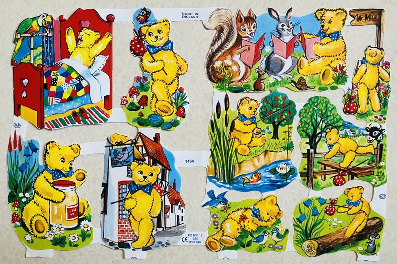 Glansbilder Bamse dag