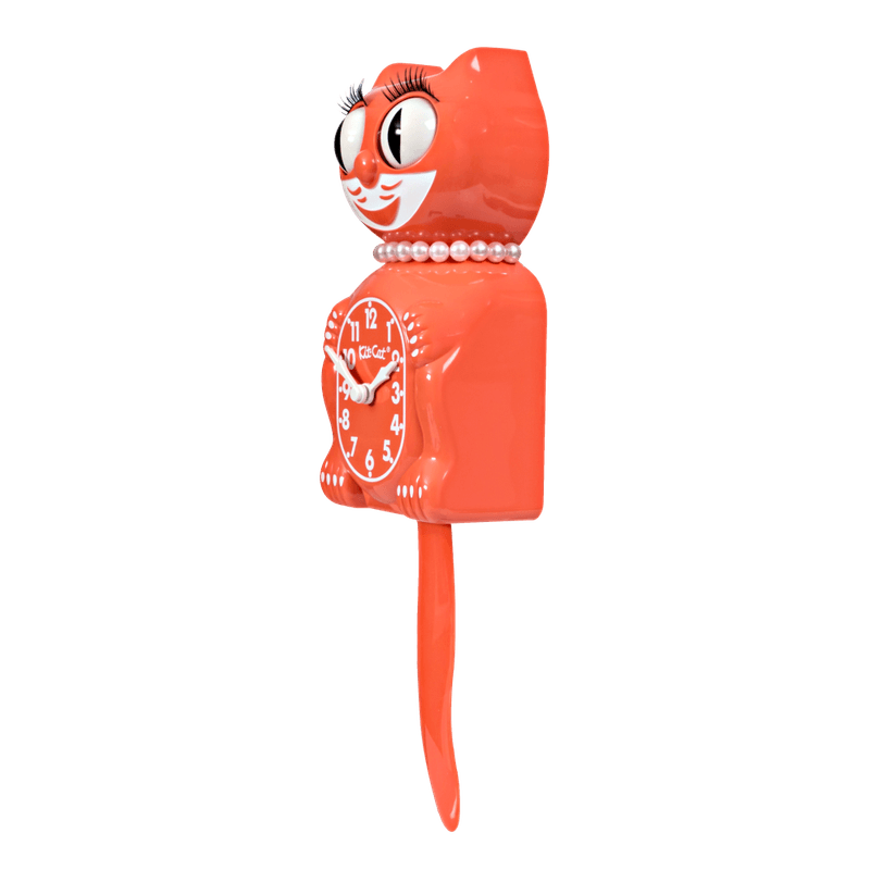 Kit-Cat klokke Pensjonert Living Coral Lady