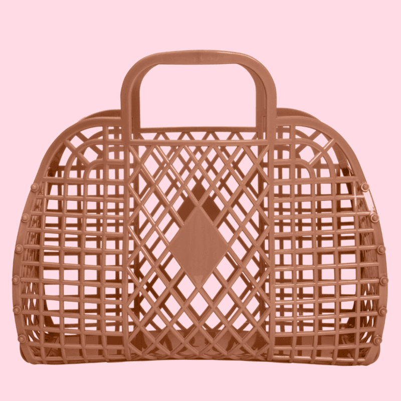 Sunjellies Retro Basket mocha