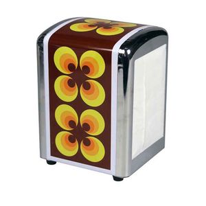 Hovedbilde Serviettholder med gul blomst