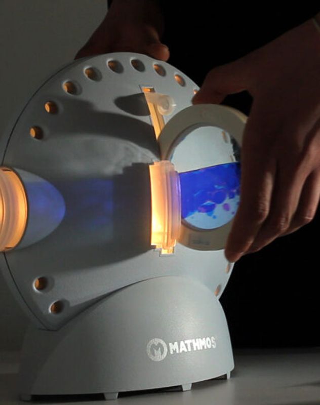Lavalampe Projector: Sølv