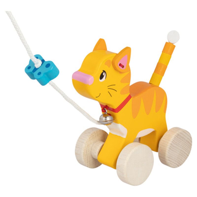 Katt til å trekke i tre