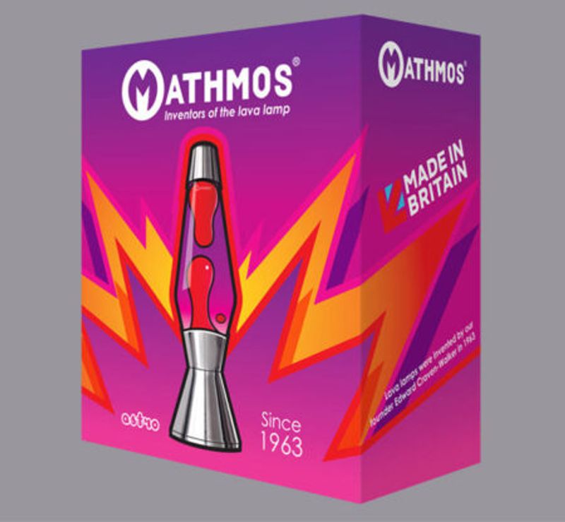 Astro Lavalampe: Sølv 