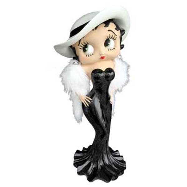 Betty Boop 98 cm figur med hatt