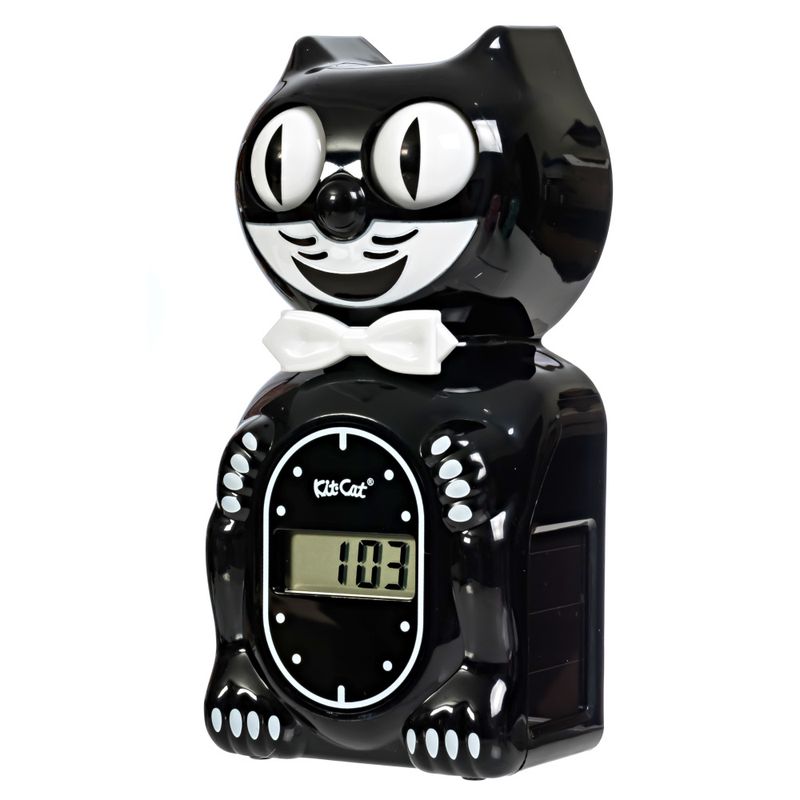 Kit-Cat Solar Digital Alarmklokke