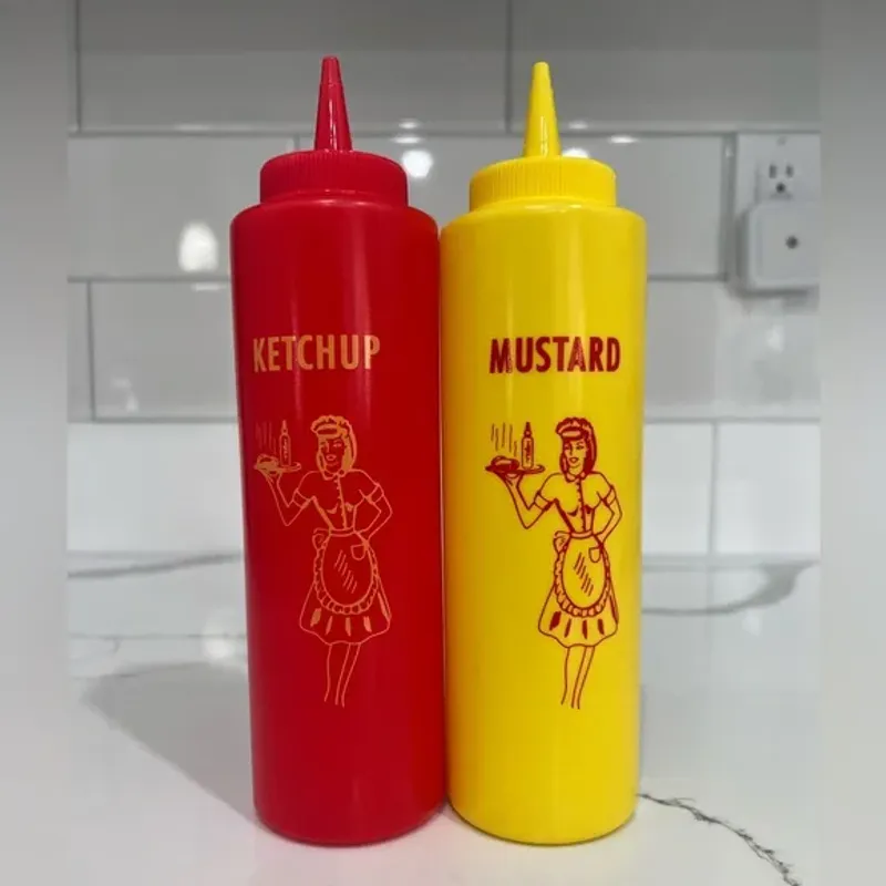 Dinersett komplett uten dressing flaske