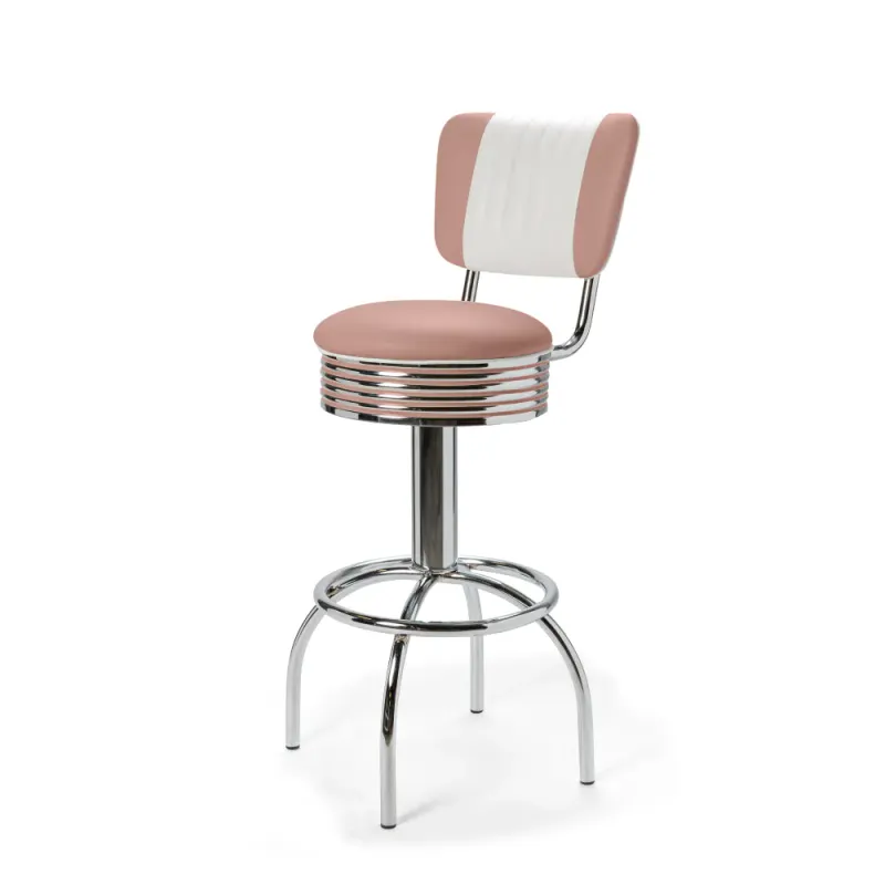 Comet Barkrakk med rygg CB 77 cm Chrome