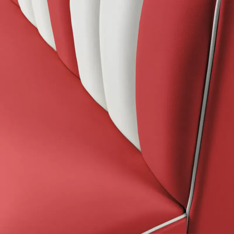 Diner booth single CB 120 cm