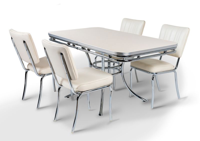 Arcade dinerstol CB Chrome