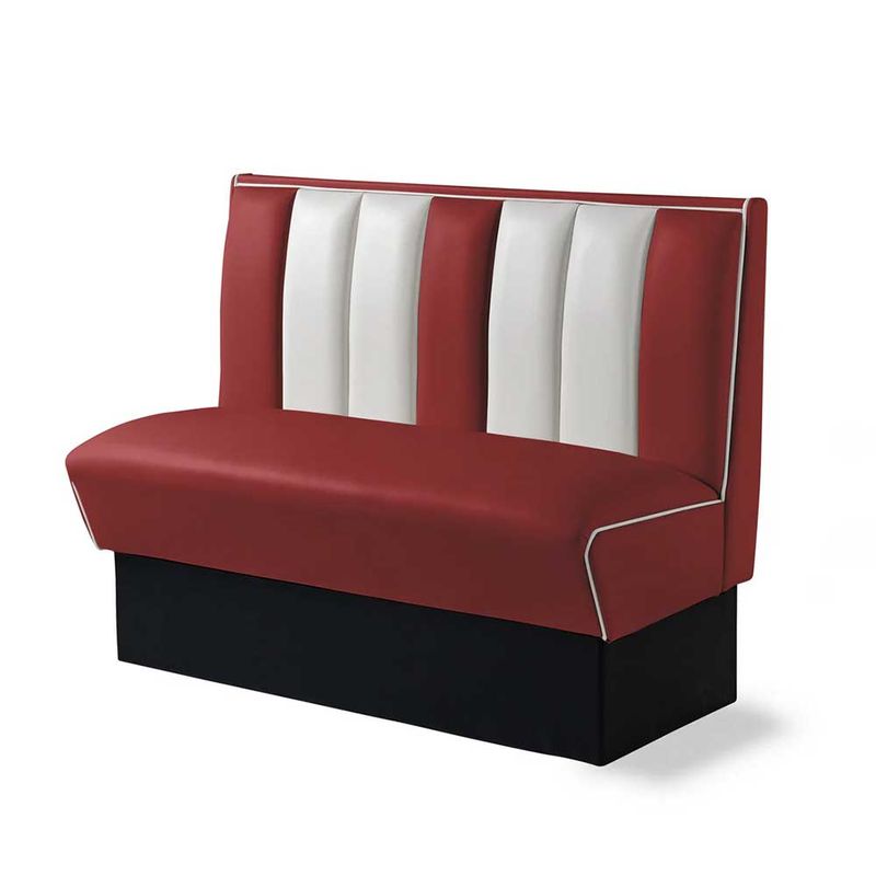 Dinerbooth sett komplett med bord 120 cm 